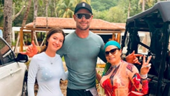 El actor Chris Hemsworth comparte los momentos más destacados de sus vacaciones familiares en Costa Rica