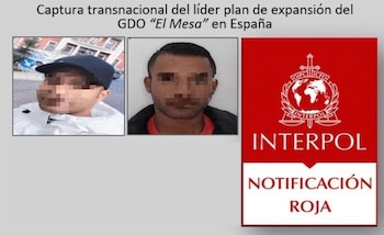Operativo internacional de INTERPOL permitió la captura en España de un presunto cabecilla de “El Mesa”. - Crédito @FicoGutierrez/X