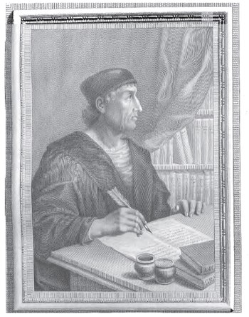 Grabado de Simón Brieva por