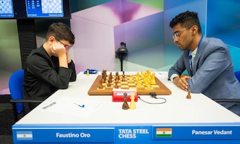 Faustino Oro empató con el