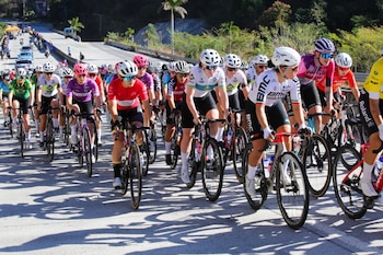 Las ciclistas han realizado diferentes