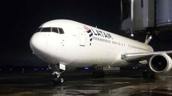 Vuelo de Latam que llegó