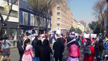 Manifestación Centro Histórico CDMX (@OVIALCDMX/X)