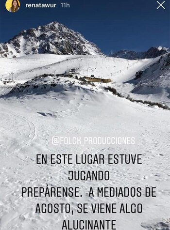 La historia que compartió Renata