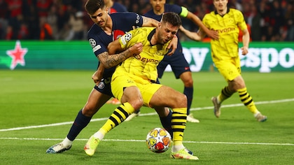 PSG y Borussia Dortmund no se sacan diferencias en el duelo que define al primer finalista de la Champions League