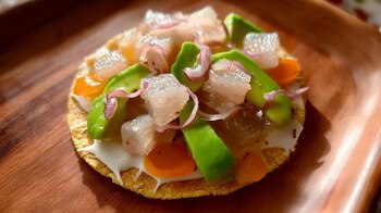 Las tostadas de pata son