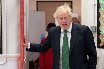 El primer ministro británico, Boris