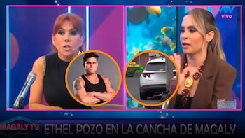 Ethel Pozo revela que Christian Domínguez le juró que no era el del ampay y defiende su amistad: “Es mi amigo infiel”