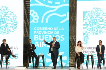 Los principales referentes del Frente