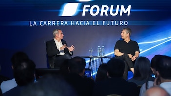 Adrián Puente y Mario Pergolini