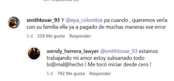 Wendy Herrera aseguró en redes sociales que tuvo que “empezar de cero” con el proceso de la empresaria - crédito @wendy_herrera_lawyer/ Instagram