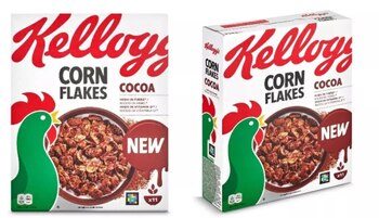 Cajas del producto Kellogg’s Corn