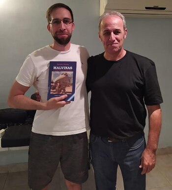 Hernán Patané (izquierda), uno de