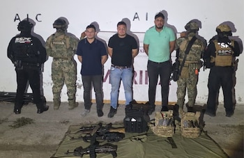 Detenidos tras enfrentamiento en Sinaloa