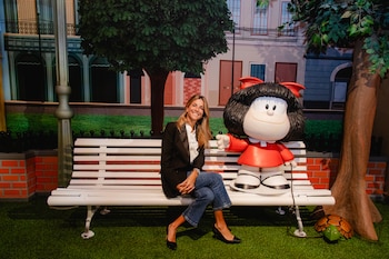 Imagen complementaria de En fotos: la presentación de Mafalda Inmersiva reunió a famosos, artistas y escritores