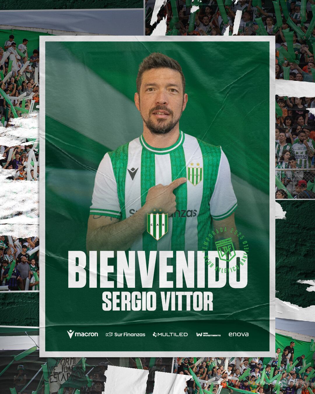 Vittor, de 36 años, tendrá su tercera etapa en el Taladro