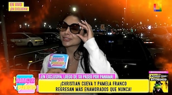 Pamela Franco frena rumores de compromiso y lanza contundente mensaje a Christian Cueva. Captura: Amor y Fuego.