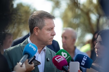 26/08/2026 El presidente de Castilla-La Mancha, Emiliano García-Page, inaugura el gimnasio municipal de Navalcán.
POLITICA
PIEDAD LÓPEZ/JCCM