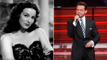 María Félix y Luis Miguel