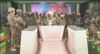 El anuncio en televisión del