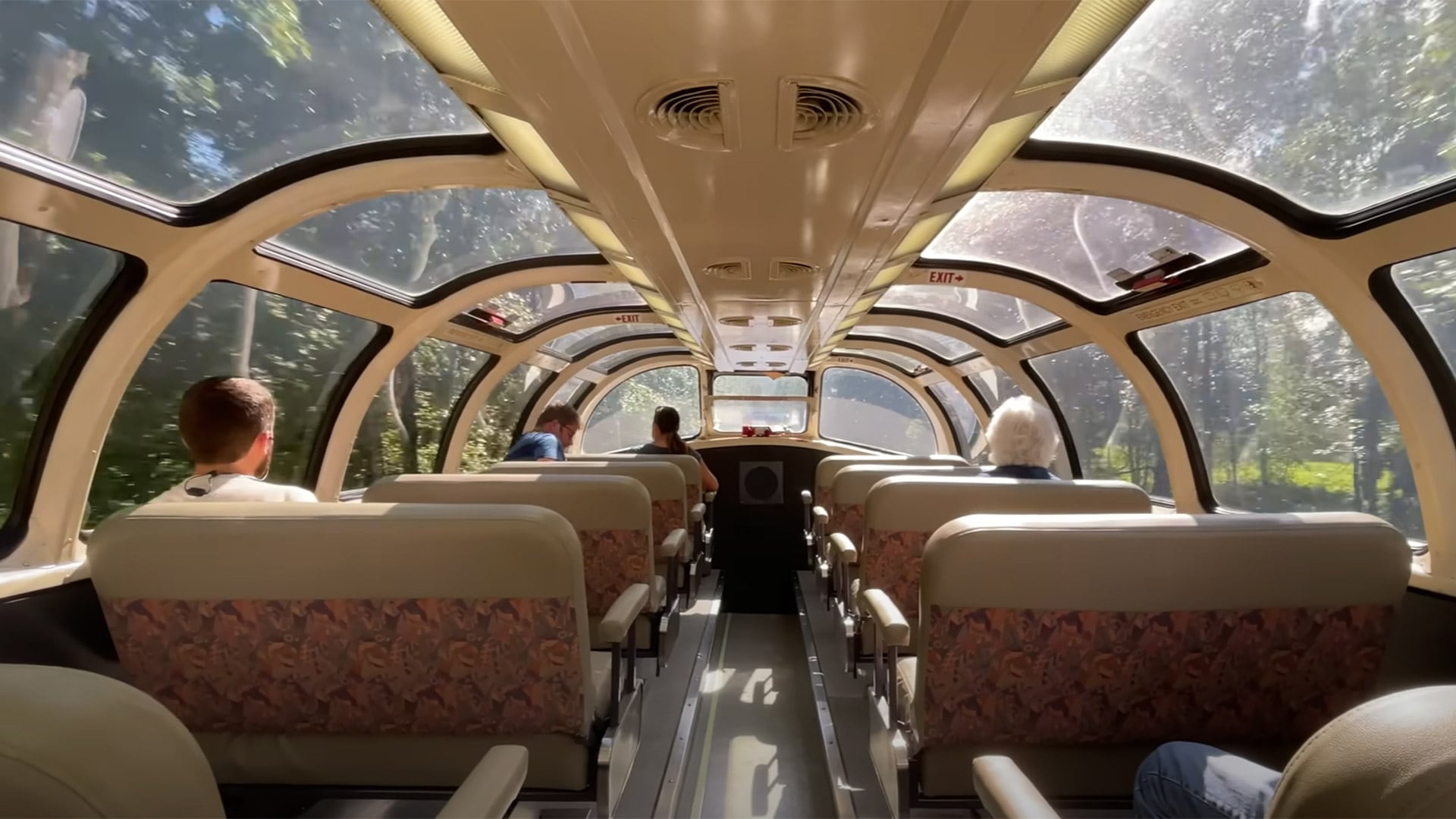 Los vagones panorámicos del Alaska Railroad permiten observar la naturaleza salvaje sin obstáculos (Jeb Brooks)