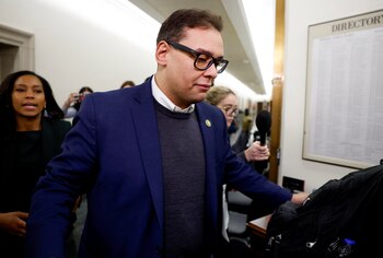 George Santos (REUTERS/Evelyn Hockstein)