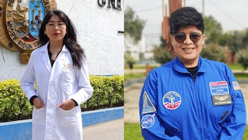Ruth Manzanares y Dennisse Ruelas. (Foto: Infobae Perú)