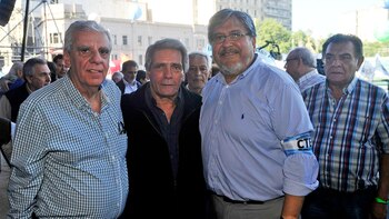 Apoyo piquetero al acto de