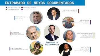 La denuncia incluye referencias a declaraciones de exjefes paramilitares como Salvatore Mancuso, Ernesto Báez, Juancho Dique y alias El Tuso, entre otros - crédito prensa Iván Cepeda
