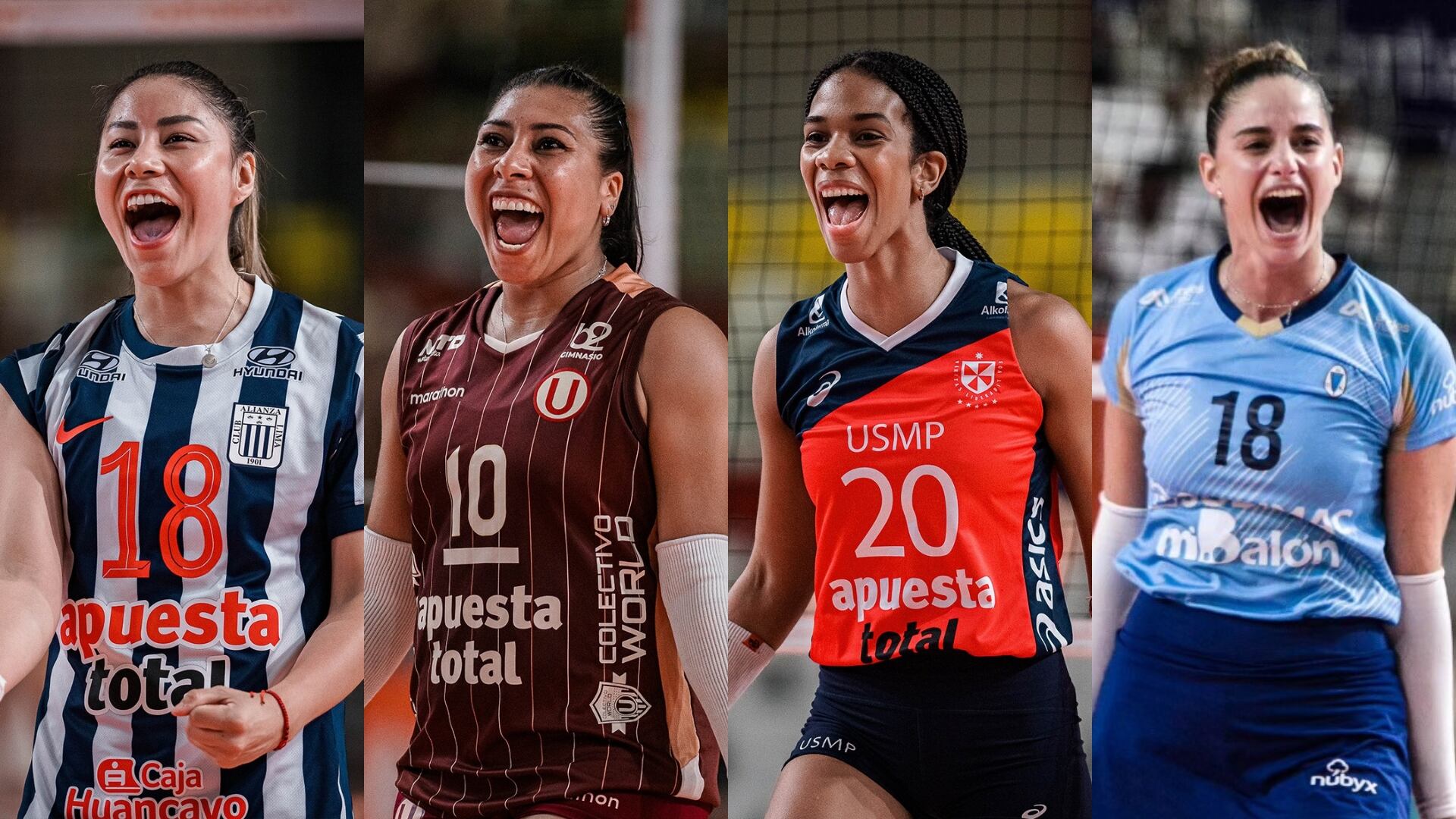 Programación de los cuartos de final vuelta de la Liga Peruana de Vóley 2026 - Crédito: Liga Profesional.