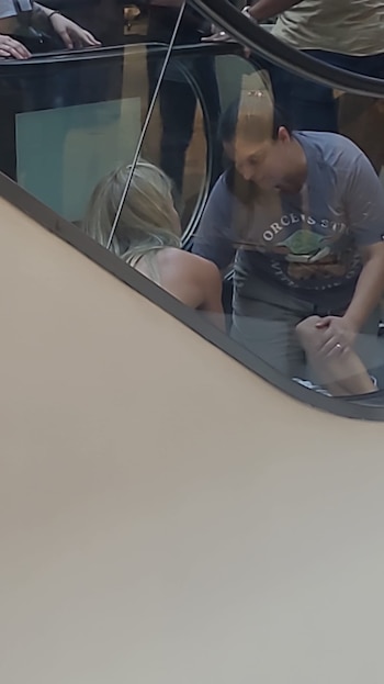 Un usuario registró el momento