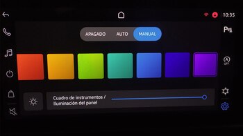 Una combinación de colores e