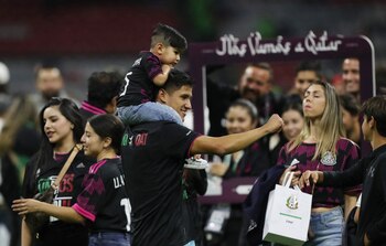 Al término del encuentro contra