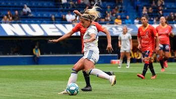 En el primer tiempo Boca