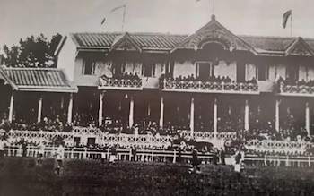 El estadio de GEBA era, a principios del siglo XX, el más destacado de Buenos Aires.