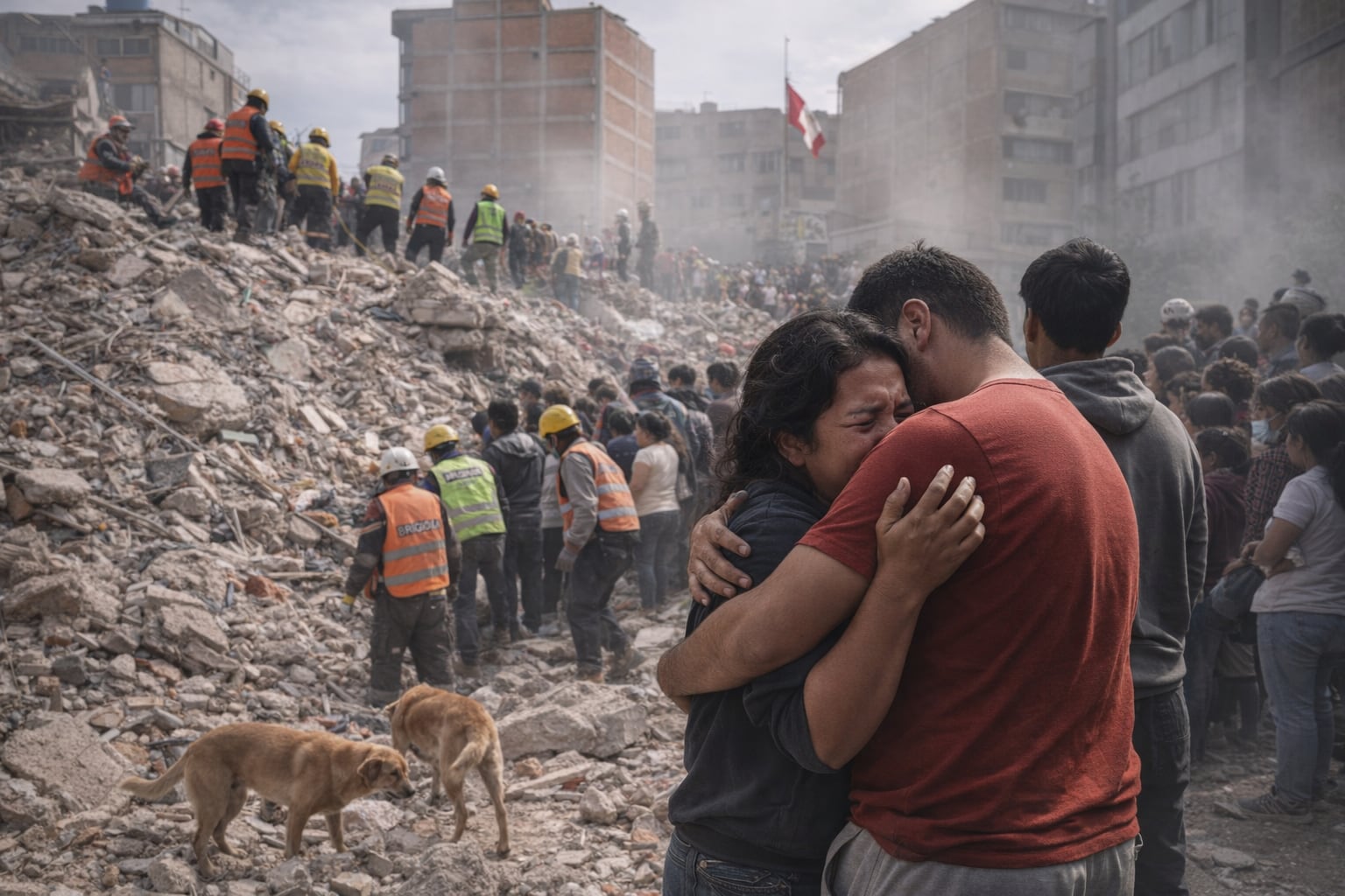 El terremoto se sintió en Ayacucho, Arequipa, Cusco, Apurímac, Ica y Lima, donde el movimiento se percibió con más claridad en edificios altos. (Imagen Ilustrativa Infobae)