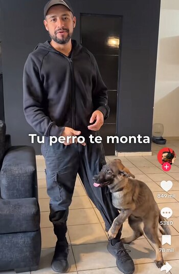 El adiestrador e influencer en