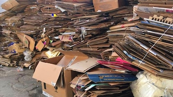 Compra de cartón Portada