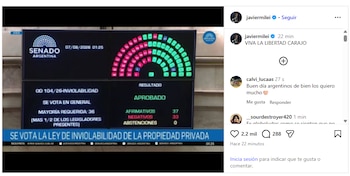 La publicación que realizó el presidente en redes sociales