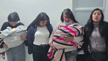 Banda de mujeres utilizaba a