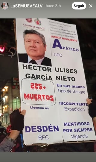 Se difundieron señalamientos sobre presuntos actos de corrupción. Crédito: captura