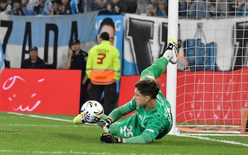 Facundo Cambeses, arquero de Racing,