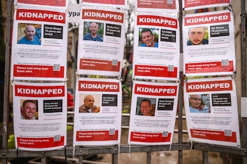 01/01/2024 January 1, 2024, Kraków, Poland: Images of Israeli hostages kidnapped by Hamas are hanging on a gate of Jewish Community Centre in Krakow, Poland on January 1st, 2024. Around 240 people were taken captive by Hamas during the terror attack on Israel on October 7th 2023, with 105 prisoners later being released during a six-day ceasefire at the end of November.
POLITICA
Europa Press/Contacto/Beata Zawrzel