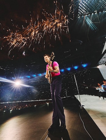 Harry Styles se despidirá de la Ciudad de México este lunes 10 de agosto con su sexta y última función en el Estadio GNP Seguros.(Instagram: @/ harrystyles)