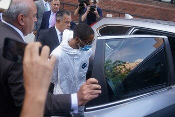 Durante el juicio, Tyrese Haspil