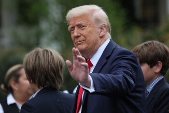 El presidente de EEUU, Donald