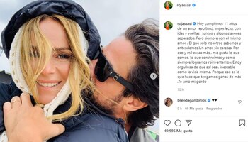 Sabrina Rojas le dedicó un