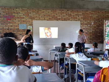 Los menores afectados reciben atención médica en el Hospital Héctor Abad Gómez y se encuentran fuera de peligro - crédito Alcaldía Yondó