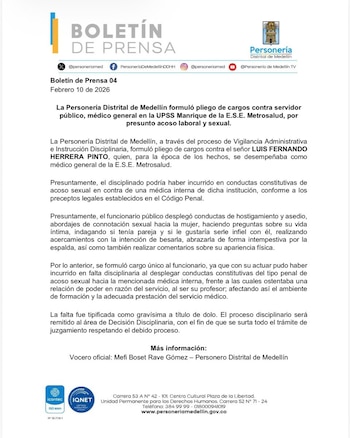 La Personería de Medellín decidió