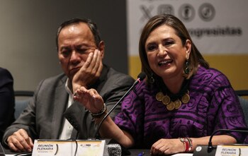 La candidata del Frente Amplio